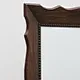 scalloped frame mirror